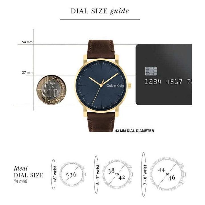 CALVIN KLEIN 25200261 Slate Analog Watch For Men