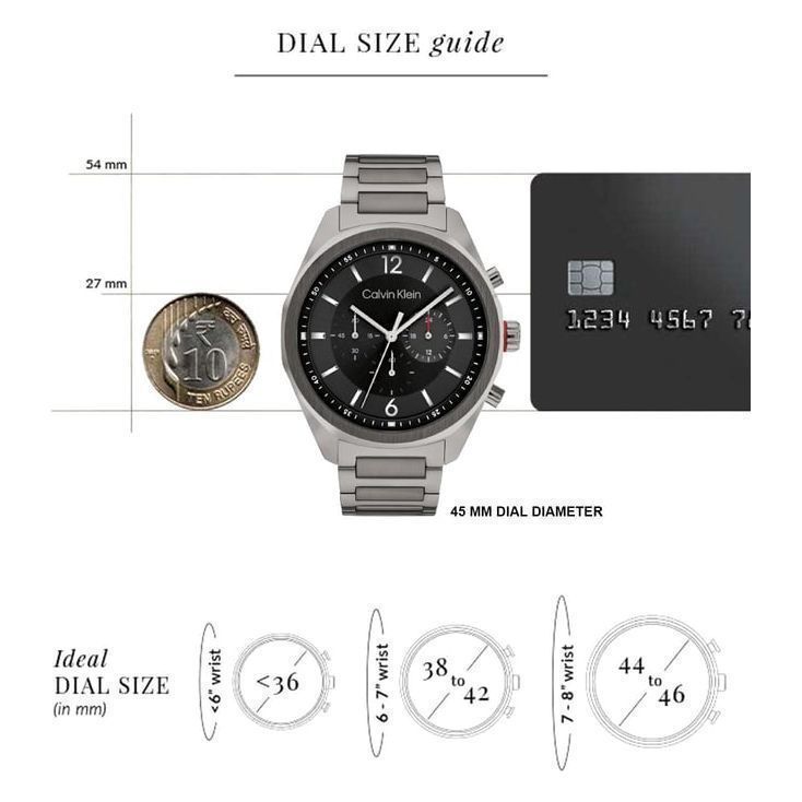 CALVIN KLEIN 25200267 Force Chronograph Watch For Men