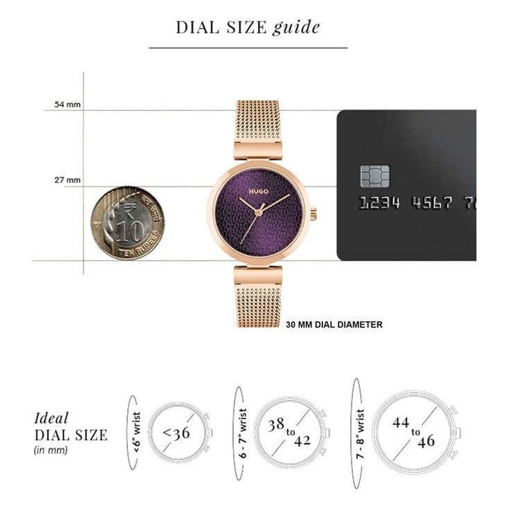 HUGO 1540128 Sweet Analog Watch For Women