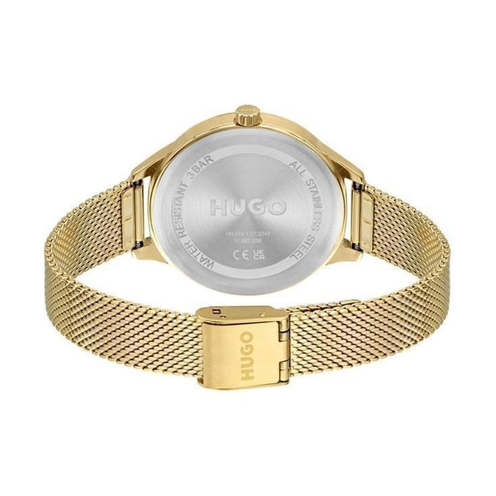 HUGO 1540116 Flash Crystals Analog Watch For Women