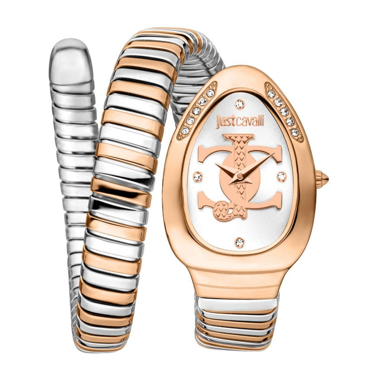 Just Cavalli JC1L227M0075 Serpente Logo Watch For Women