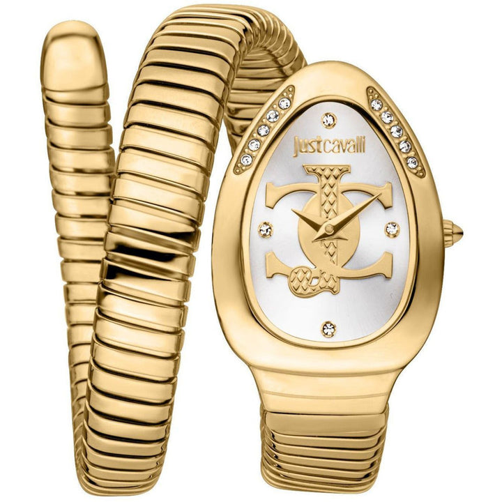 Just Cavalli JC1L227M0035 Serpente Logo Watch For Women