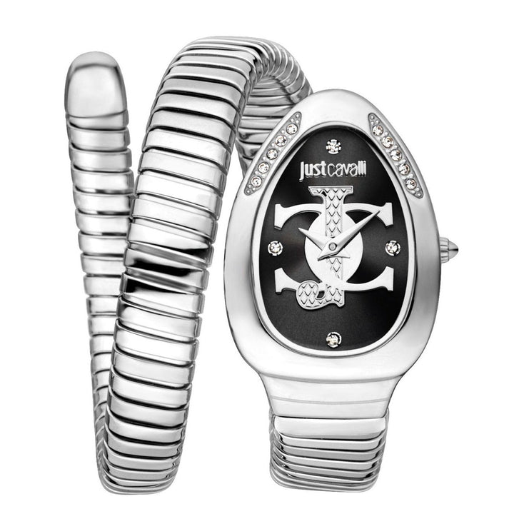 Just Cavalli JC1L227M0025 Serpente Logo Watch For Women