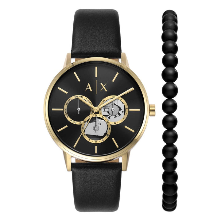 Armani Exchange AX7146SET Multifunction Watch for Men With Bracelet