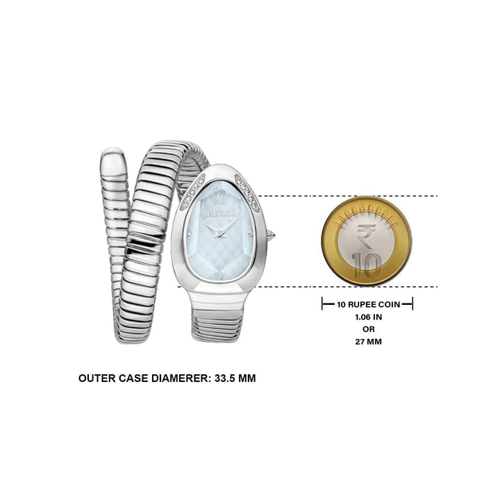 Just Cavalli JC1L223M0015 Taglio Solo Analog Watch for Women