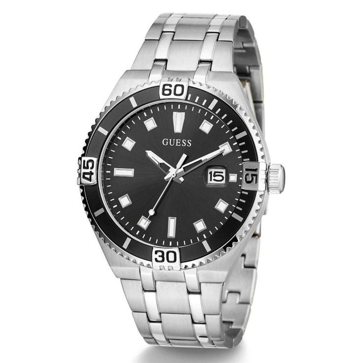 PREMIER Men Black Round Dial Analog Watch - GW0330G1