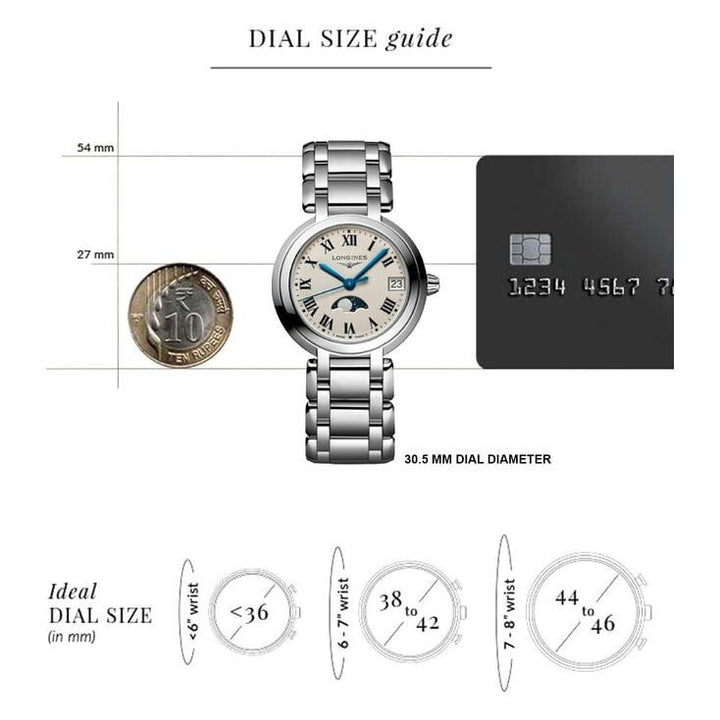 LONGINES Primaluna L8.115.4.71.6 Analog Watch for Women