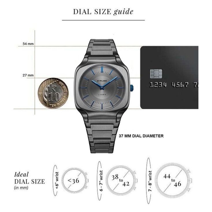 D1 Milano SQBJ02 Square Watch for Men