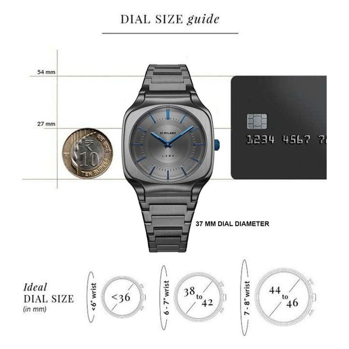 D1 Milano SQBJ02 Square Watch for Men