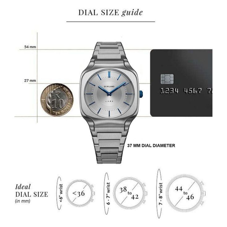 D1 Milano SQBJ01 Square Watch for Men