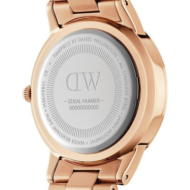 Daniel Wellington Iconic Link Amber Unisex Watch - Elegant and Stylish