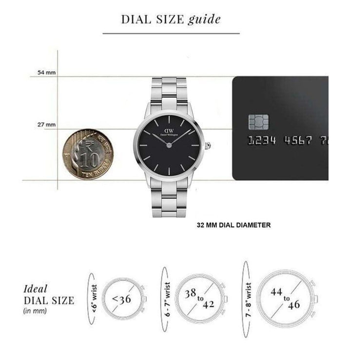 Daniel Wellington DW00100206 Iconic Link Watch for Women