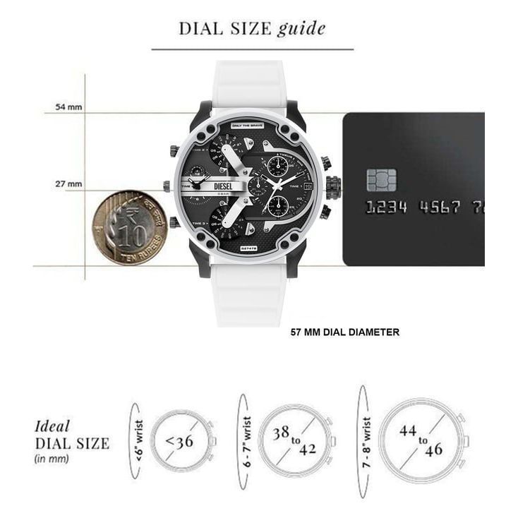 DIESEL DZ7478 Mr. Daddy 2.0 Chronograph Automatic Watch for Men