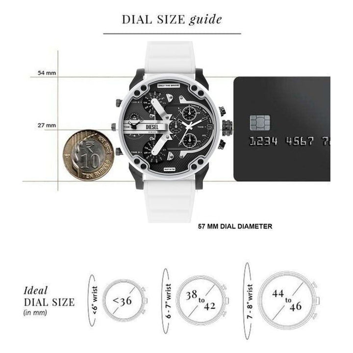 DIESEL DZ7478 Mr. Daddy 2.0 Chronograph Automatic Watch for Men