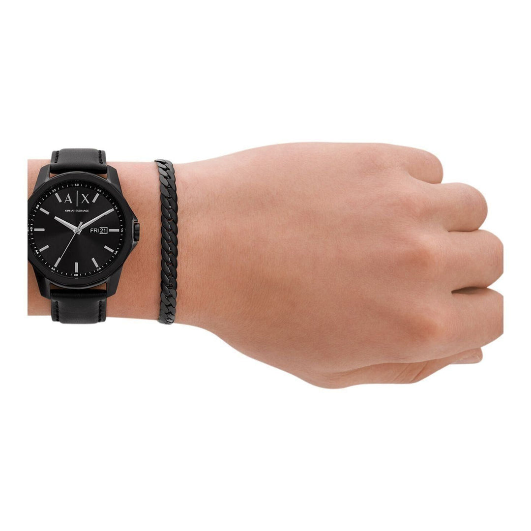 ARMANI EXCHANGE AX7147SET Watch for Men With Bracelet