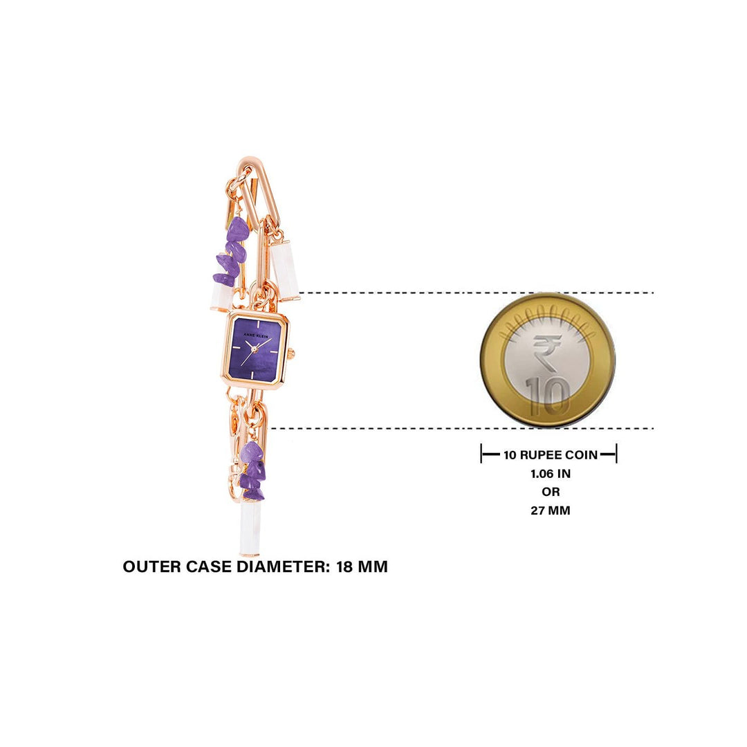 Anne Klein AK4108AMCHW Analog Watch For Women