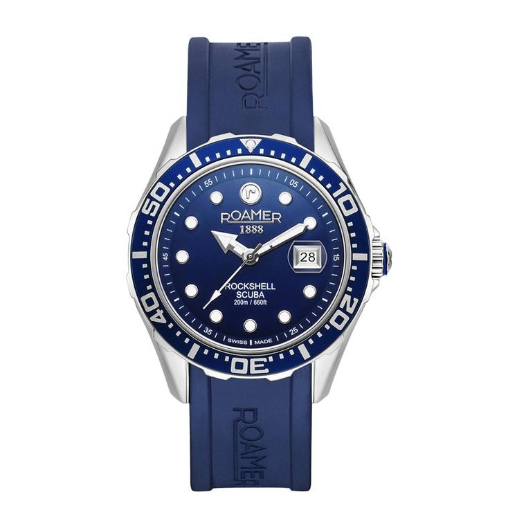 Roamer 867833 41 45 02 Rockshell Mark III Scuba Swiss Made Watch for Men