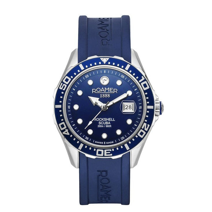 Roamer 867833 41 45 02 Rockshell Mark III Scuba Swiss Made Watch for Men