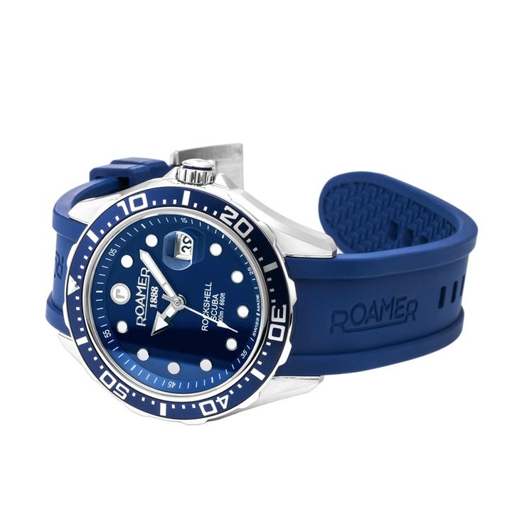 Roamer 867833 41 45 02 Rockshell Mark III Scuba Swiss Made Watch for Men