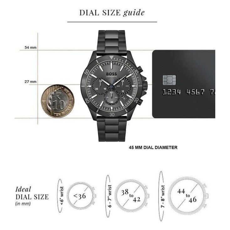 BOSS 1514058 Troper Chronograph Watch for Men