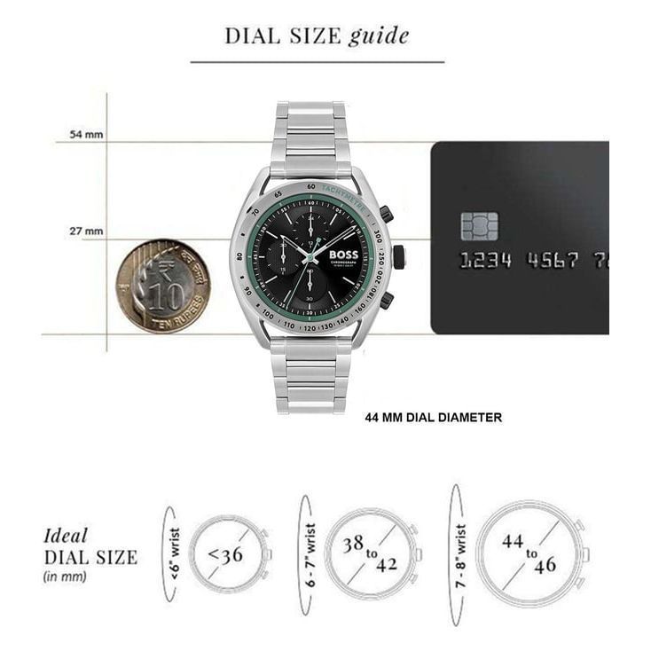 BOSS 1514023 Center Court Chronograph Watch for Men