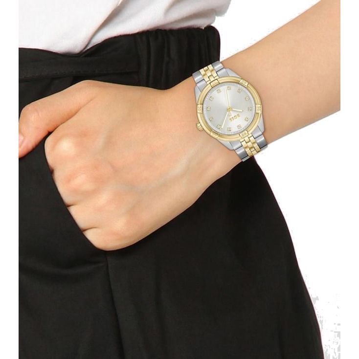 BOSS 1502700 Rhea Crystal Watch for Women