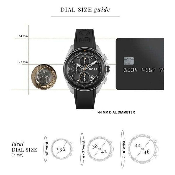 BOSS 1513953 Volane Chronograph Watch for Men