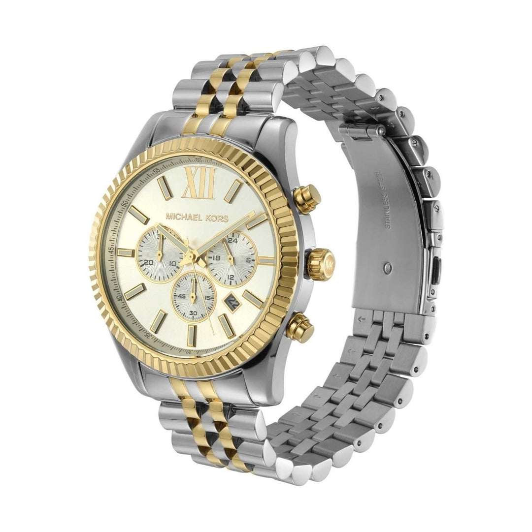 MK8344 Lexington Silver Dial Watch for Men