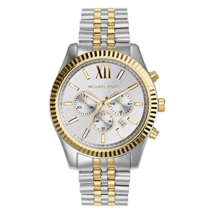 MK8344 Lexington Silver Dial Watch for Men