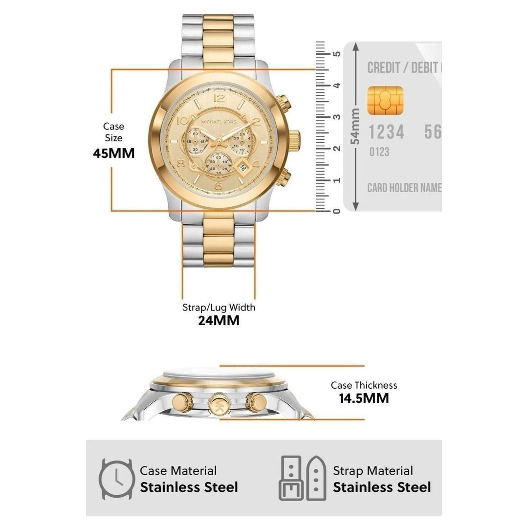 MK9075 Runway Chronograph Watch for Men