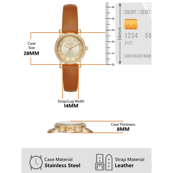 Michael Kors MICHAEL Michael Kors MK2697 Norie Analog Watch for Women