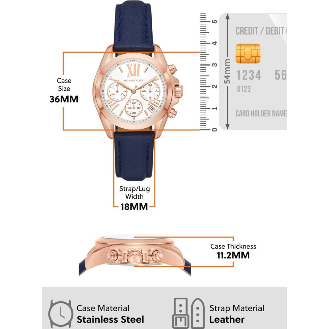 Michael Kors MICHAEL Michael Kors MK2960 Bradshaw Chronograph Watch for Women