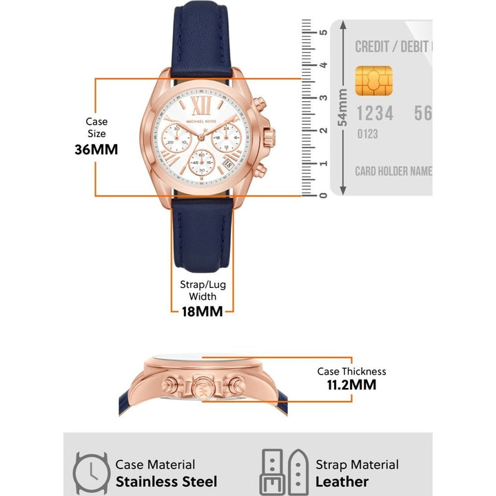 Michael Kors MICHAEL Michael Kors MK2960 Bradshaw Chronograph Watch for Women