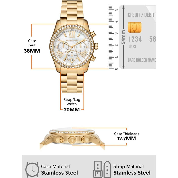 Michael Kors MICHAEL Michael Kors MK7241 Lexington Chronograph Watch for Women