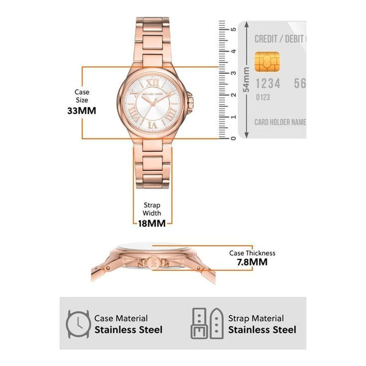 Michael Kors Camille Analog Watch for Women MK7256