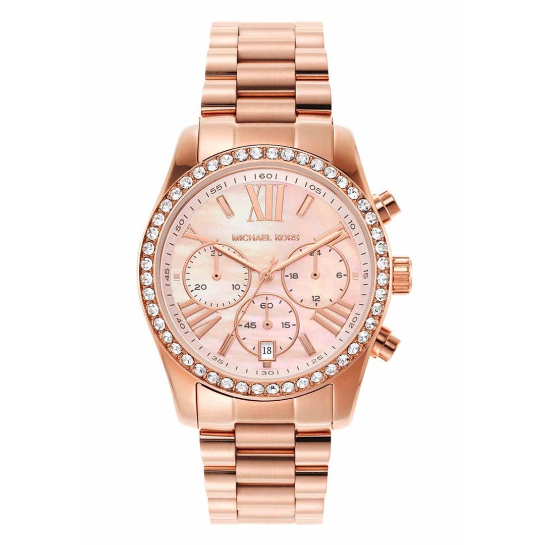 Michael Kors Lexington Analog Pink Dial Women's Watch-MK7242