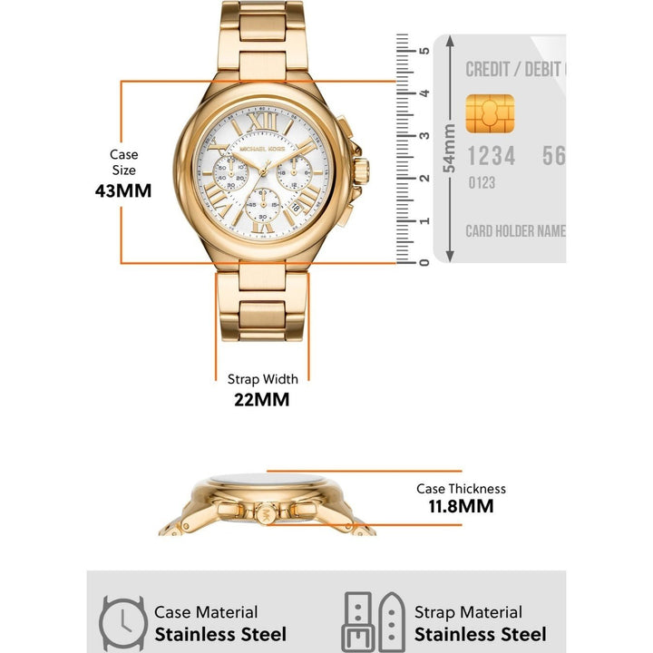 Michael Kors MICHAEL Michael Kors MK7270 Camille Chronograph Watch for Women