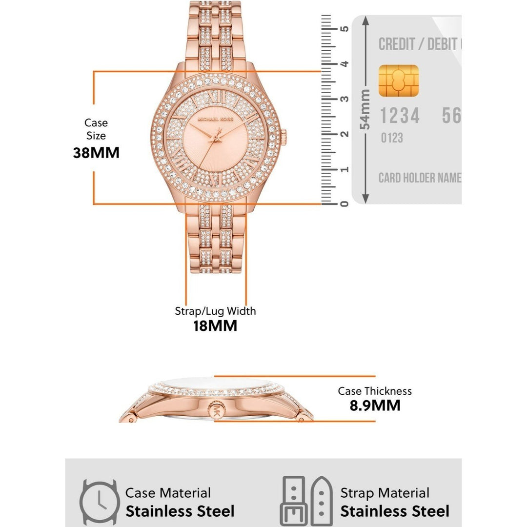 Michael Kors MICHAEL Michael Kors MK4710 Harlowe Analog Watch for Women