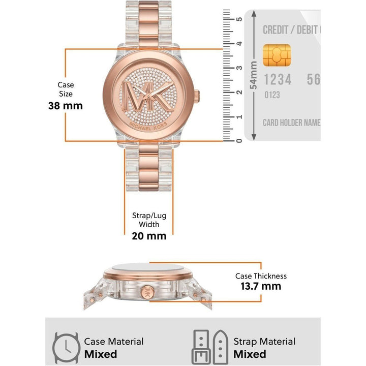 Michael Kors MICHAEL Michael Kors MK7355 Runway Analog Watch for Women