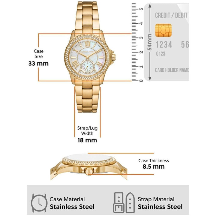 Michael Kors MICHAEL Michael Kors MK7363 Everest Analog Watch for Women