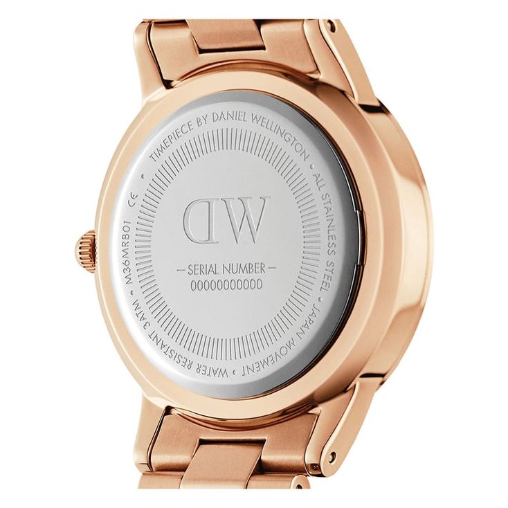 Iconic Unisex Grey Round Dial Analog Watch - DW00100332