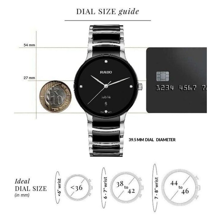 RADO R30021712 Centrix Diamonds Unisex Watch