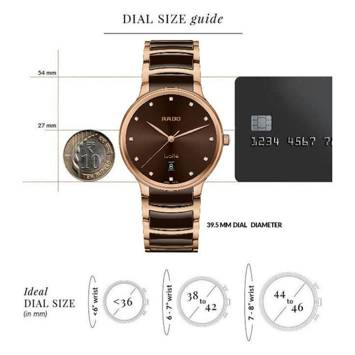 RADO R30023732 Centrix Diamonds Unisex Watch