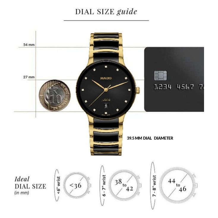 RADO R30022742 Centrix Diamonds Unisex Watch