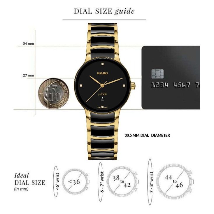 RADO R30025712 Centrix Diamonds Watch for Women