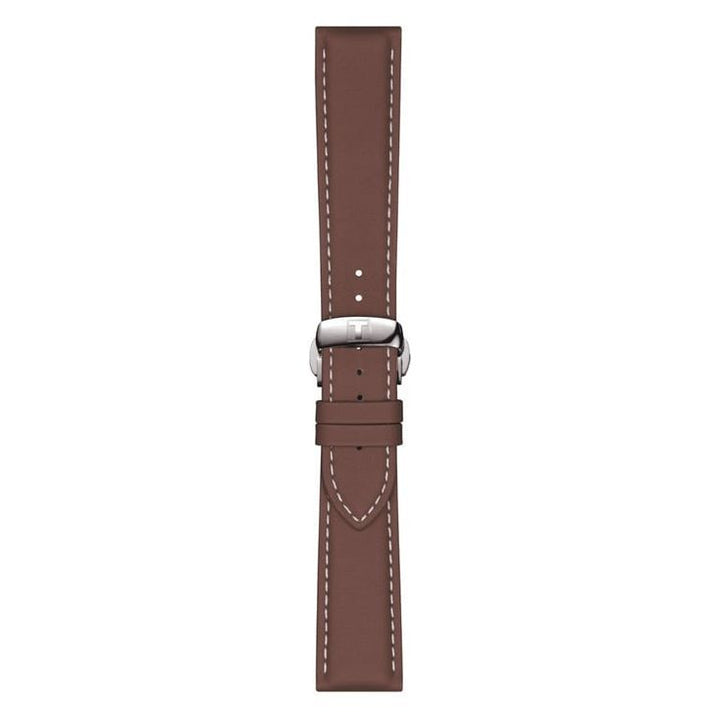 Tissot Official Brown Leather Strap Lugs 21 mm-T852044597