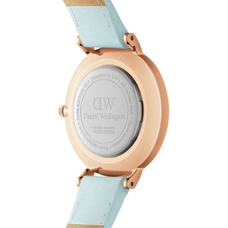Daniel Wellington Petite Women Blue Round Dial Analog Watch - DW00100635K
