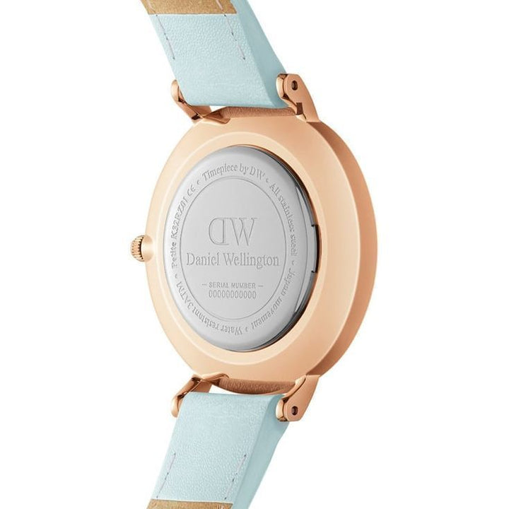 Daniel Wellington Petite Women Blue Round Dial Analog Watch - DW00100635K