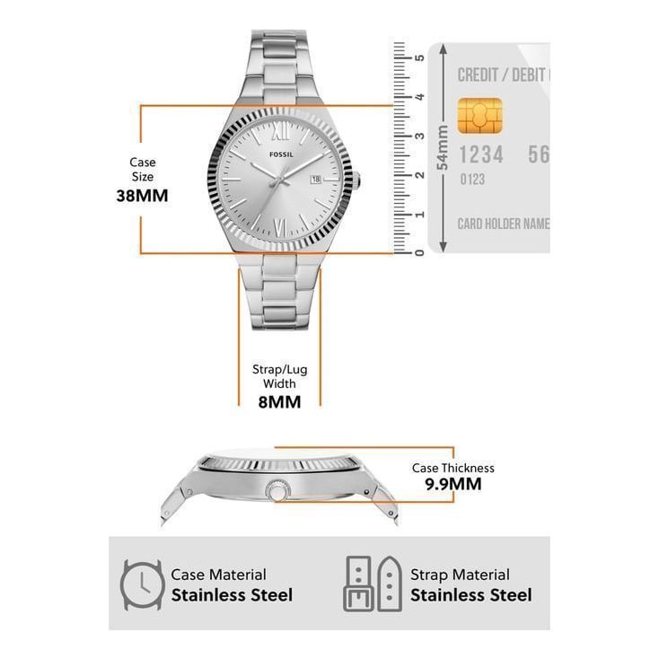 Fossil ES5300 Scarlette Analog Watch for Women