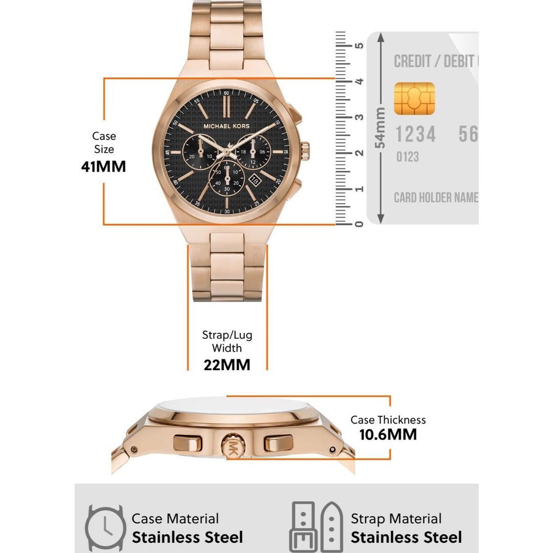 Michael Kors MK9119 Lennox Chronograph Watch for Men